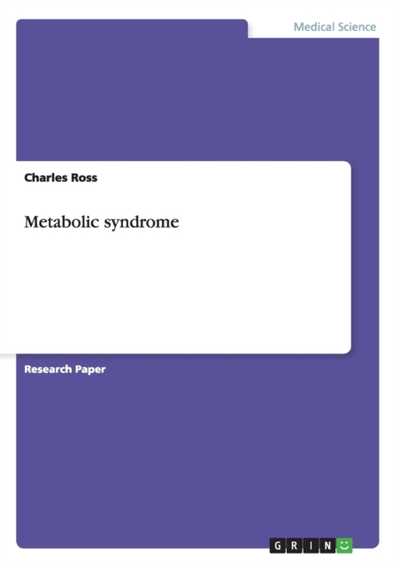 Metabolic Syndrome, Paperback / softback Book