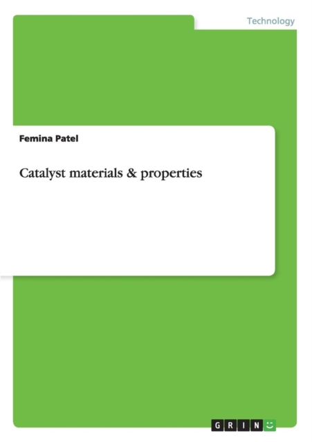 Catalyst Materials & Properties, Paperback / softback Book
