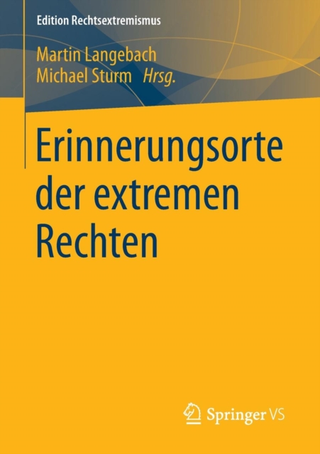 Erinnerungsorte Der Extremen Rechten, Paperback / softback Book