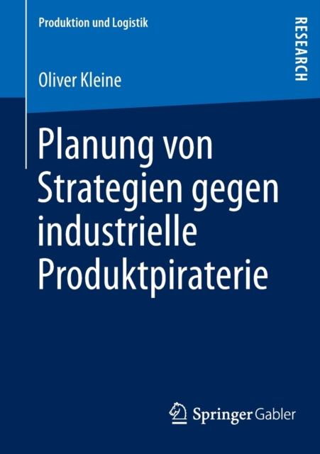 Planung Von Strategien Gegen Industrielle Produktpiraterie, Paperback / softback Book