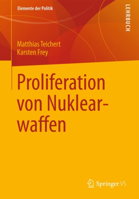 Proliferation von Nuklearwaffen, Paperback Book