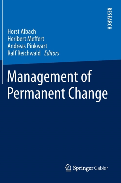 Management of Permanent Change, Hardback Book