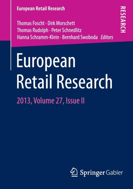 European Retail Research : 2013, Volume 27, Issue II, Paperback / softback Book