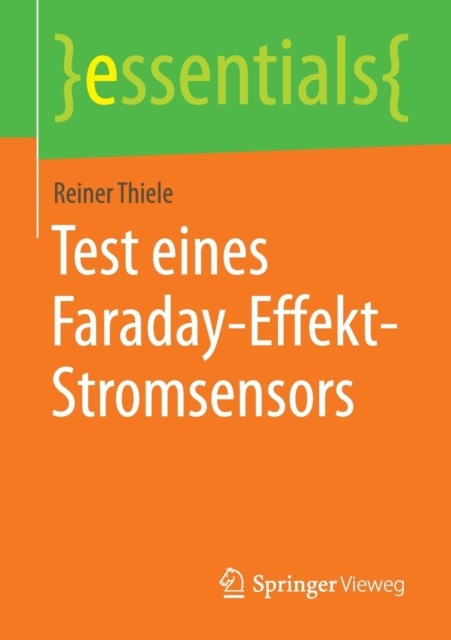 Test Eines Faraday-Effekt-Stromsensors, Paperback / softback Book