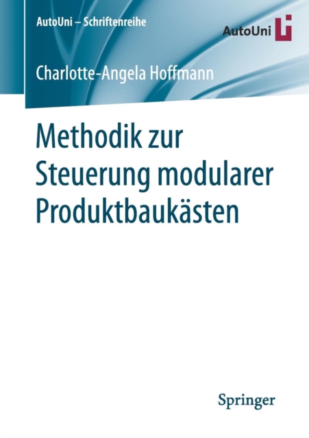 Methodik Zur Steuerung Modularer Produktbaukasten, Paperback / softback Book