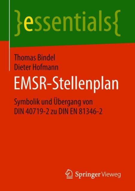EMSR-Stellenplan : Symbolik und Ubergang von DIN 40719-2 zu DIN EN 81346-2, Paperback / softback Book