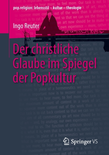 Der Christliche Glaube Im Spiegel Der Popkultur, Paperback / softback Book