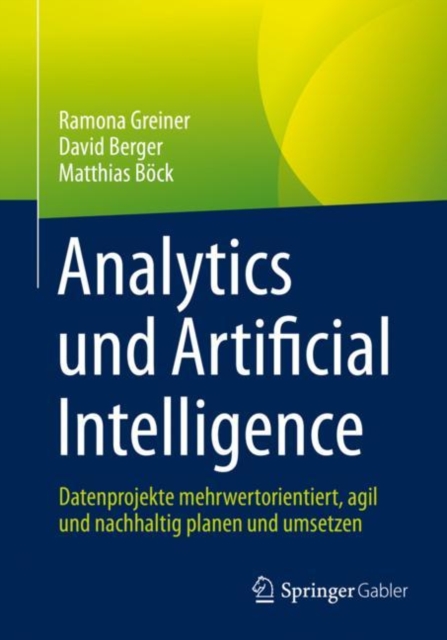 Analytics und Artificial Intelligence : Datenprojekte mehrwertorientiert, agil und nachhaltig planen und umsetzen, Paperback / softback Book