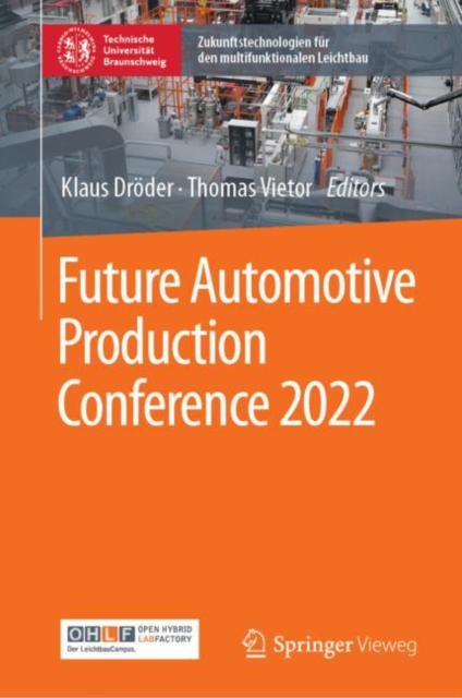 Future Automotive Production Conference 2022, Hardback Book