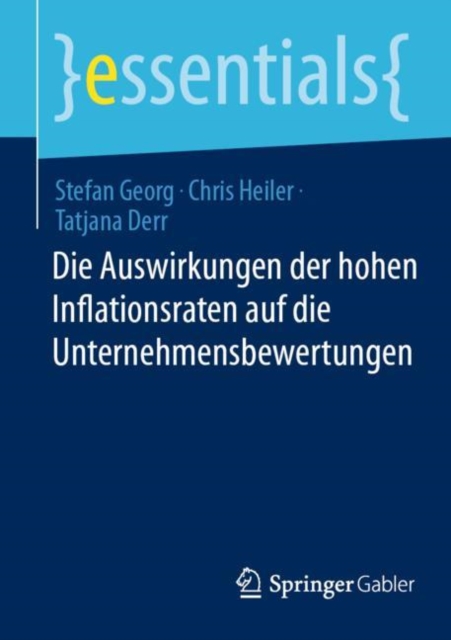 Die Auswirkungen der hohen Inflationsraten auf die Unternehmensbewertungen, Paperback / softback Book