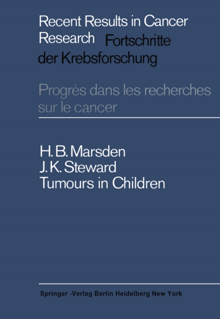 Tumours in Children, PDF eBook