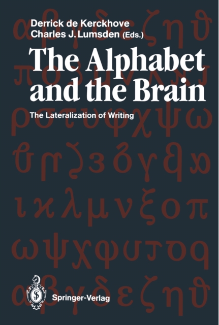 The Alphabet and the Brain : The Lateralization of Writing, PDF eBook