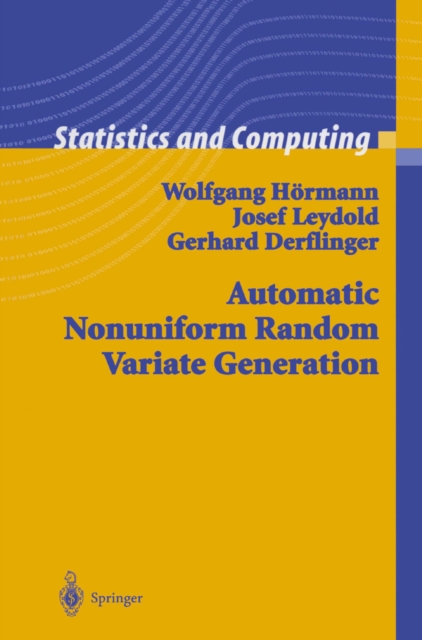 Automatic Nonuniform Random Variate Generation, PDF eBook