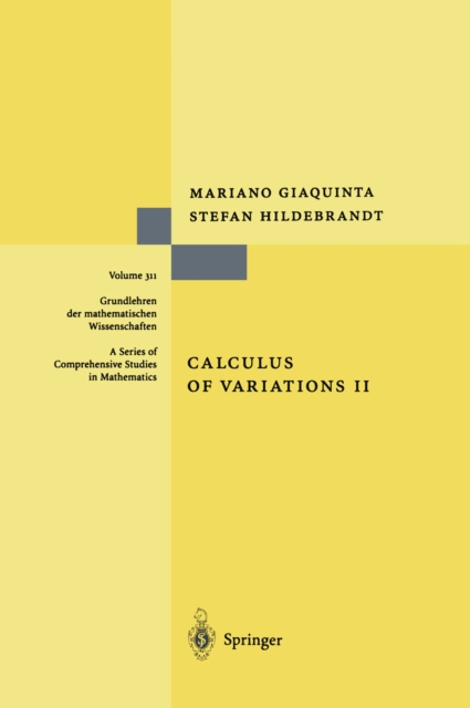 Calculus of Variations II, PDF eBook