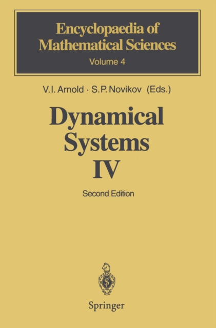 Dynamical Systems IV : Symplectic Geometry and its Applications, PDF eBook