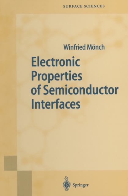 Electronic Properties of Semiconductor Interfaces, PDF eBook