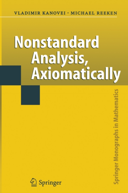 Nonstandard Analysis, Axiomatically, PDF eBook