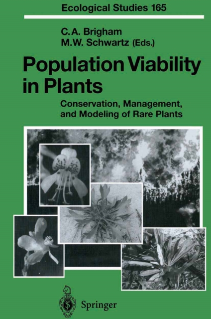 Population Viability in Plants : Conservation, Management, and Modeling of Rare Plants, PDF eBook