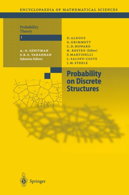Probability on Discrete Structures, PDF eBook