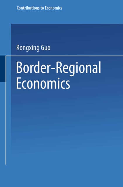 Border-Regional Economics, PDF eBook