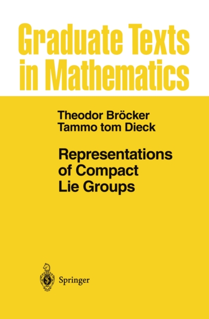 Representations of Compact Lie Groups, PDF eBook