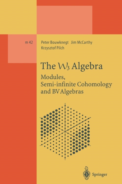 The W3 Algebra : Modules, Semi-infinite Cohomology and BV Algebras, Paperback / softback Book