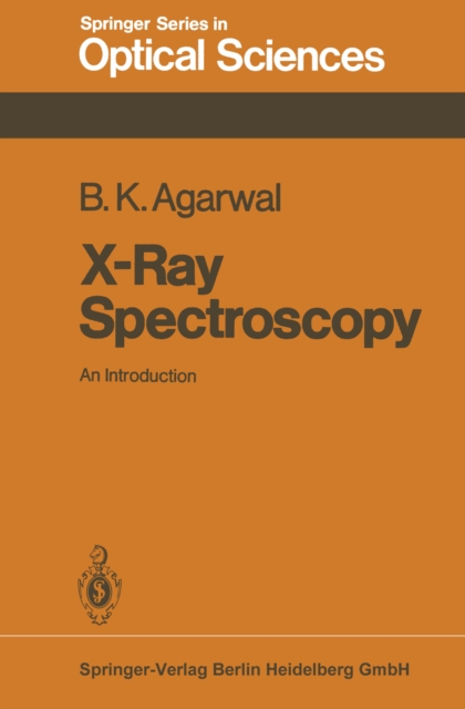 X-Ray Spectroscopy : An Introduction, PDF eBook