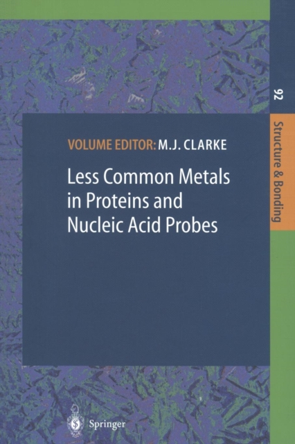 Less Common Metals in Proteins and Nucleic Acid Probes, Paperback / softback Book