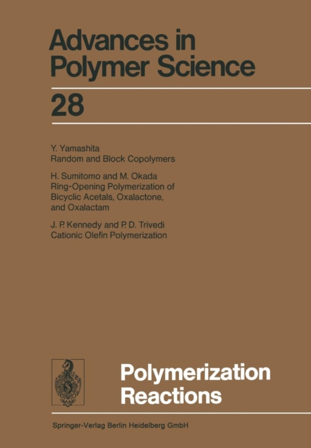 Polymerization Reactions, Paperback / softback Book