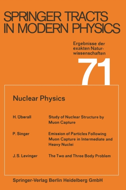 Nuclear Physics, Paperback / softback Book