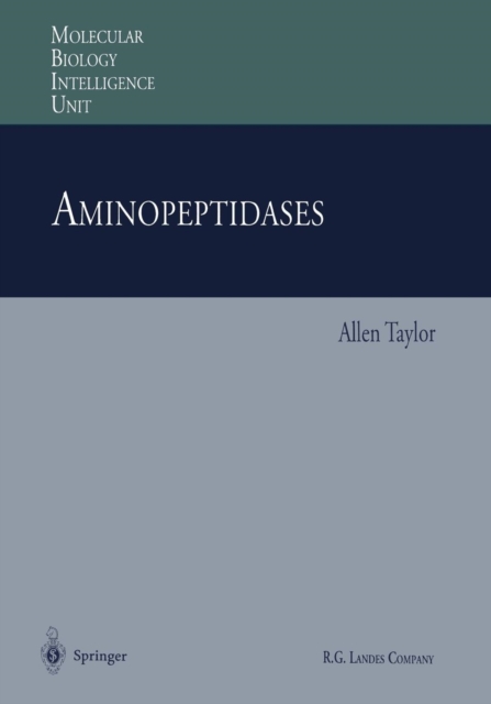Aminopeptidases, Paperback / softback Book