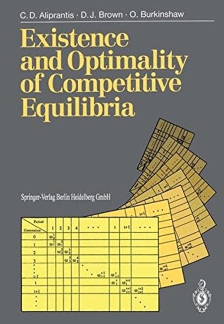 Existence and Optimality of Competitive Equilibria, Paperback / softback Book