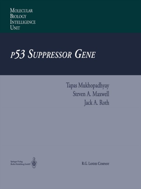 p53 Suppressor Gene, Paperback / softback Book