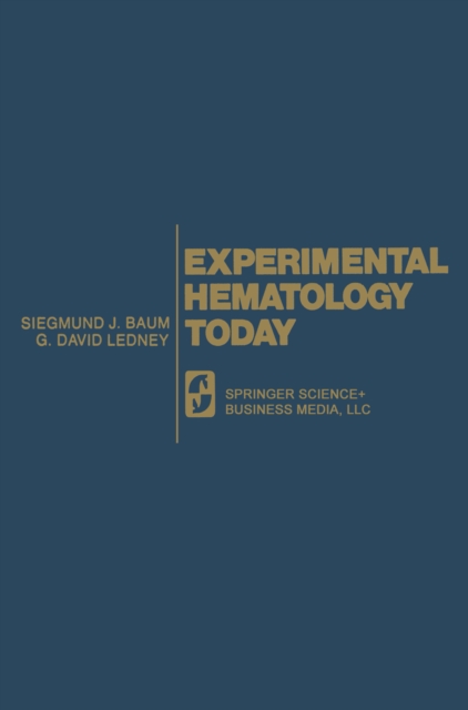 Experimental Hematology Today, PDF eBook
