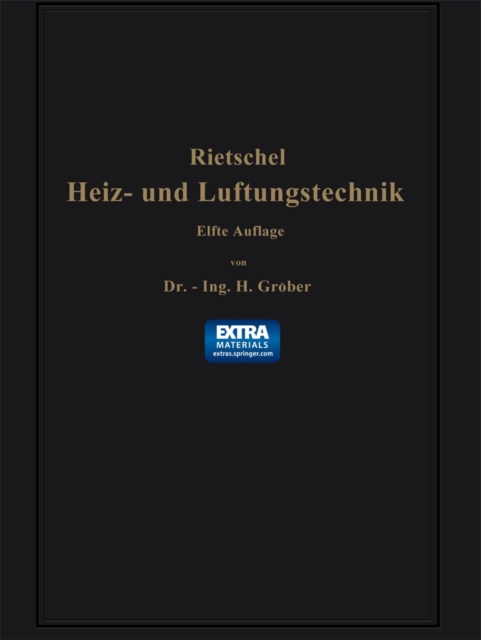 H. Rietschels Leitfaden Der Heiz- Und Luftungstechnik, Paperback / softback Book