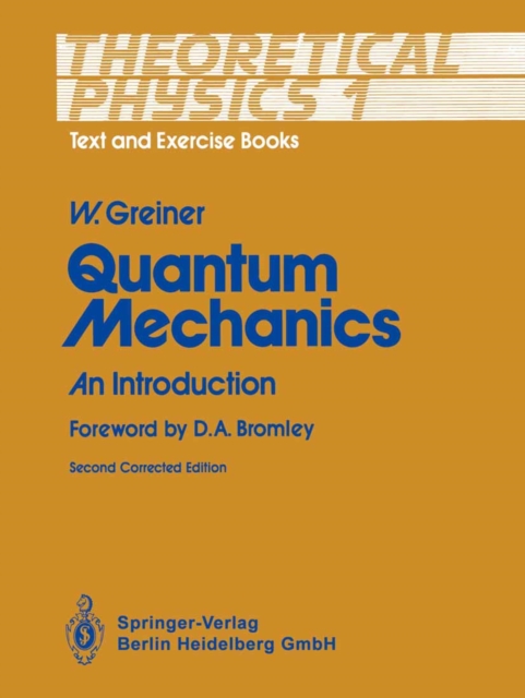 Quantum Mechanics : An Introduction, PDF eBook