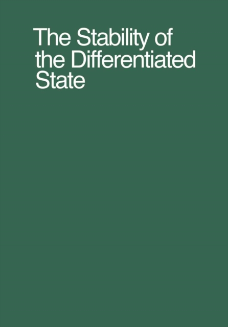 The Stability of the Differentiated State, PDF eBook