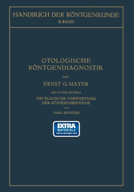 Otologische Roentgendiagnostik, Paperback / softback Book