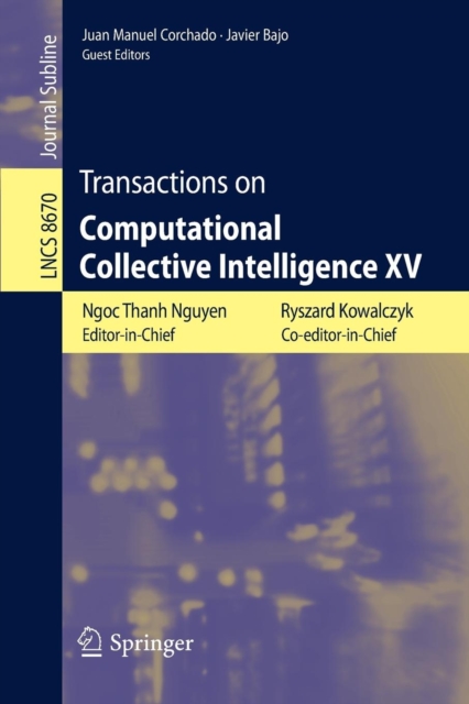 Transactions on Computational Collective Intelligence XV, Paperback / softback Book