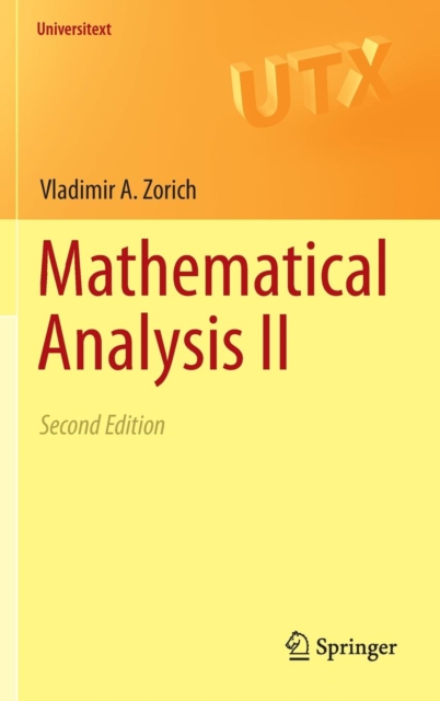 Mathematical Analysis II, Hardback Book