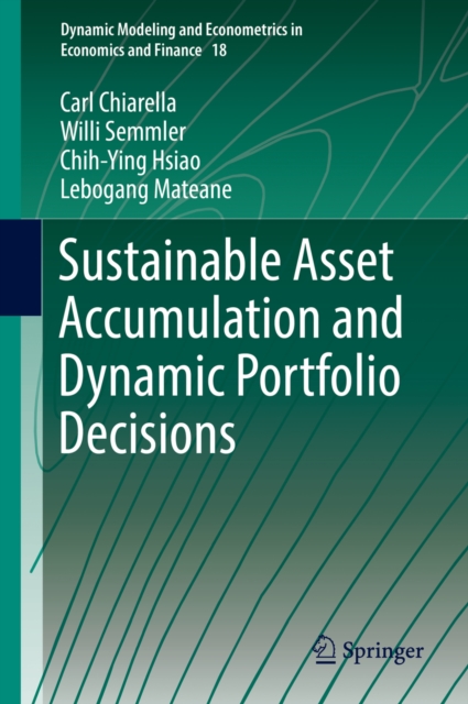 Sustainable Asset Accumulation and Dynamic Portfolio Decisions, PDF eBook
