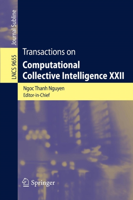 Transactions on Computational Collective Intelligence XXII, Paperback / softback Book