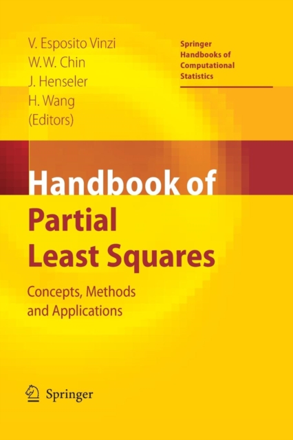 Handbook of Partial Least Squares : Concepts, Methods and Applications, Paperback / softback Book