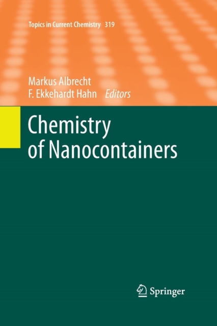 Chemistry of Nanocontainers, Paperback / softback Book