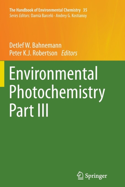 Environmental Photochemistry Part III, Paperback / softback Book