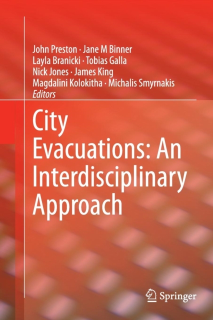 City Evacuations: An Interdisciplinary Approach, Paperback / softback Book