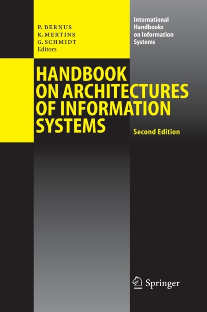 Handbook on Architectures of Information Systems, Paperback / softback Book