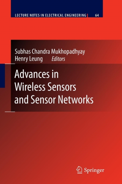 Advances in Wireless Sensors and Sensor Networks, Paperback / softback Book