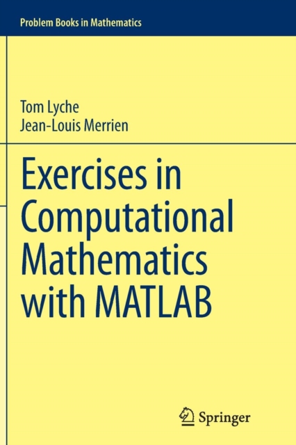 Exercises in Computational Mathematics with MATLAB, Paperback / softback Book