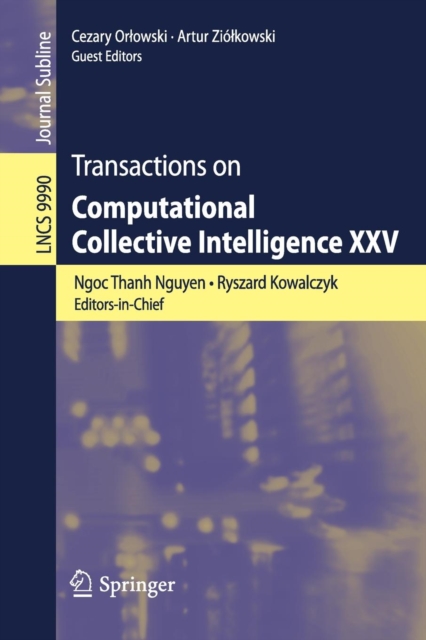 Transactions on Computational Collective Intelligence XXV, Paperback / softback Book